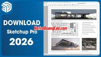 Phần mềm Sketchup Pro 2026