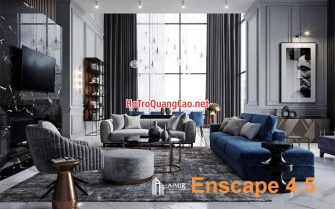 Enscape 4.5 cho Sketchup 2022 - 2025