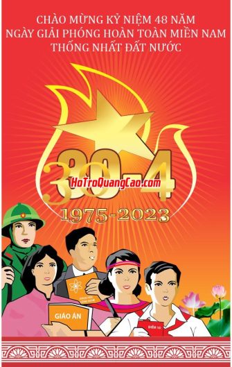 Pano dọc chào mừng ngày giải phóng miền nam 30 - 4_002293.cdr