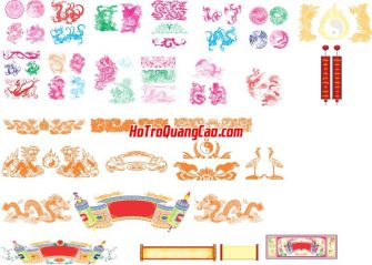 Mẫu vecter rồng phụng_002803.cdr